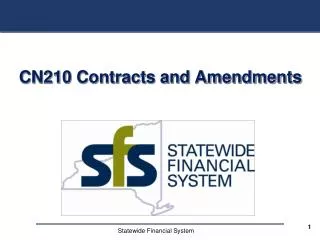 CN210 Contracts and Amendments
