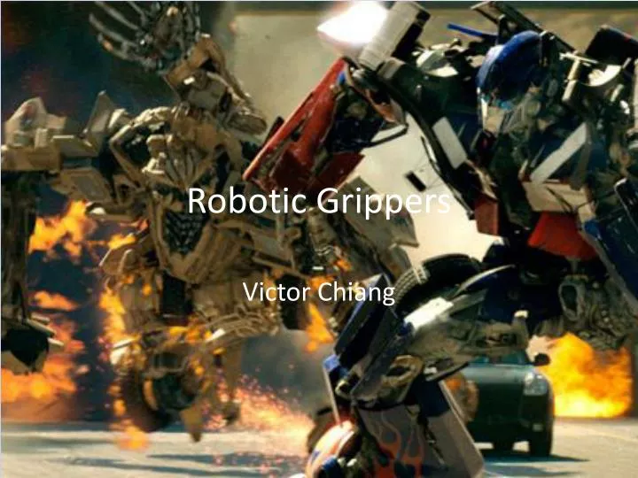 robotic grippers