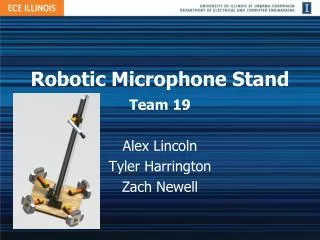 Robotic Microphone Stand