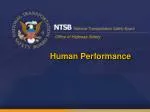 Human Performance - slide 1