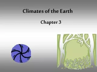 climates of the earth