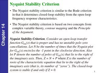 Nyquist Stability Criterion