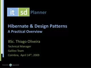 Hibernate &amp; Design Patterns A Practical Overview