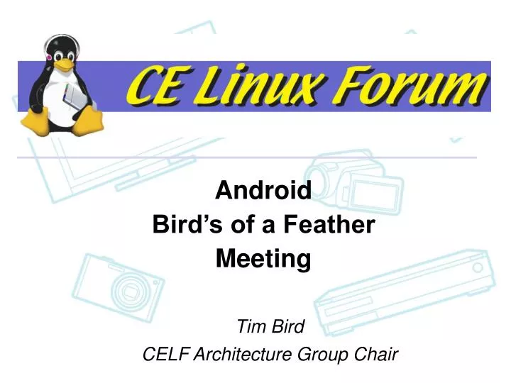 android bird s of a feather meeting