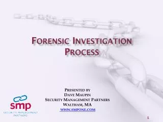 Forensic Investigation Process
