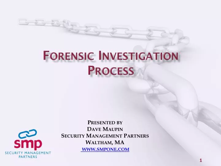 forensic investigation process