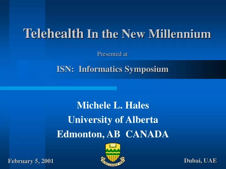 telehealth in the new millennium