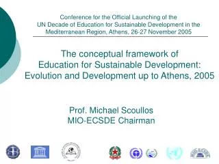 The conceptual framework of Education for Sustainable Development: Evolution and Development up to Athens, 2005