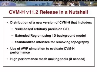 CVM-H v11.2 Release in a Nutshell