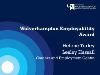 Wolverhampton Employability Award