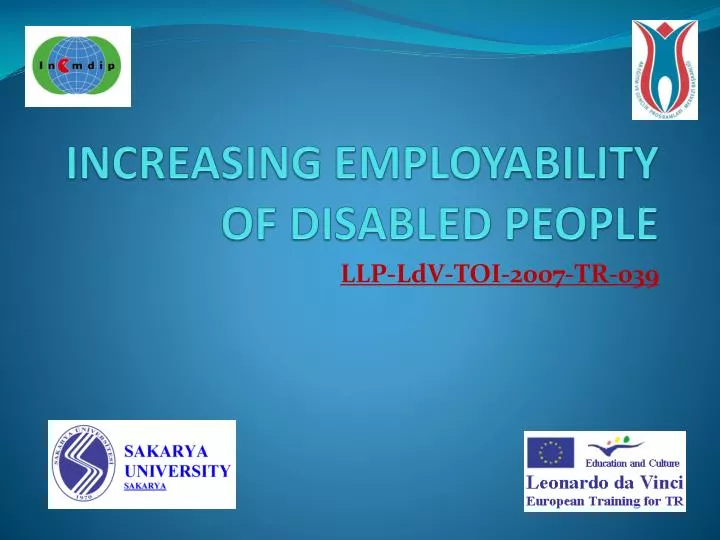 increasing employability of disabled people