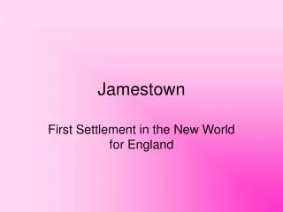 Jamestown