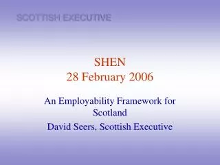 SHEN 28 February 2006