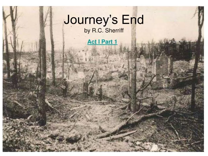journey s end by r c sherriff