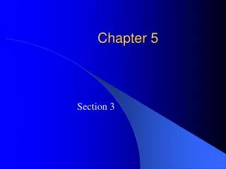 Chapter 5