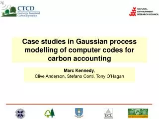 Case studies in Gaussian process modelling of computer codes for carbon accounting