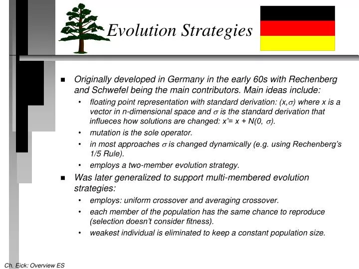 evolution strategies