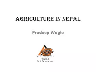 Agriculture in Nepal