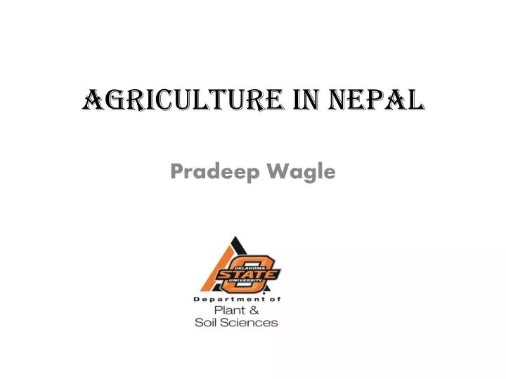 agriculture in nepal