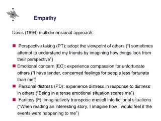 Empathy