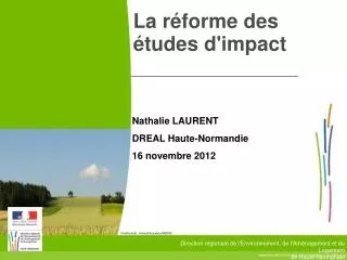 la r forme des tudes d impact