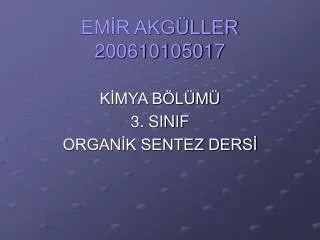 EMİR AKGÜLLER 200610105017