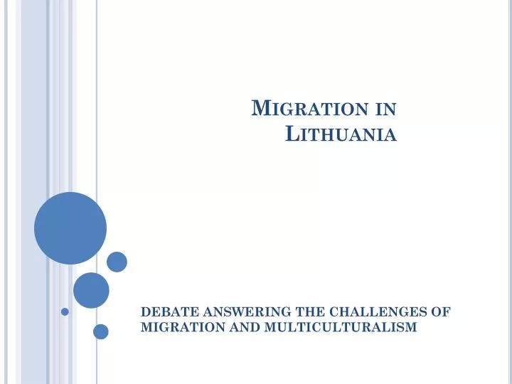 migration in lithuania