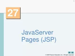 JavaServer Pages (JSP)