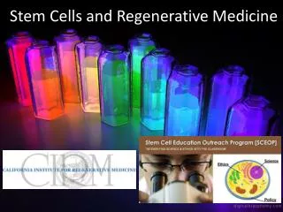 Stem Cells and Regenerative Medicine