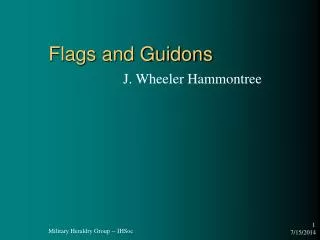 Flags and Guidons