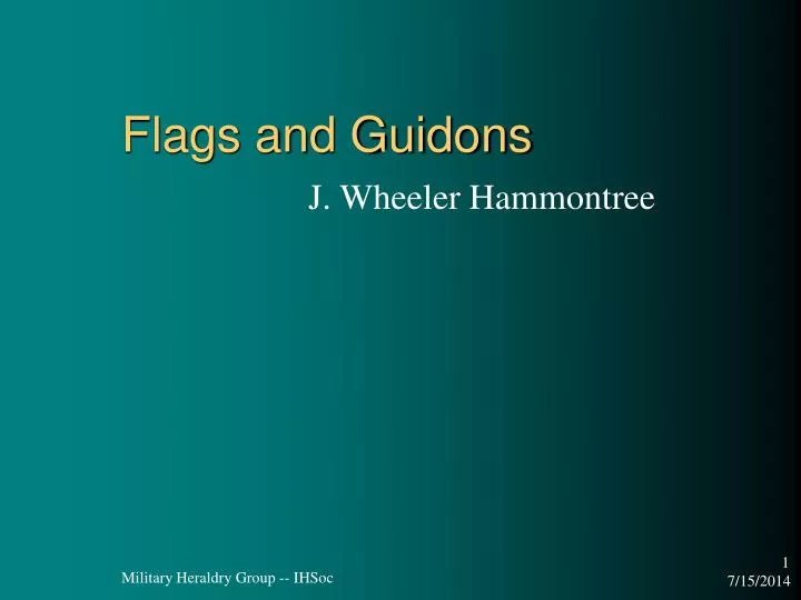 flags and guidons