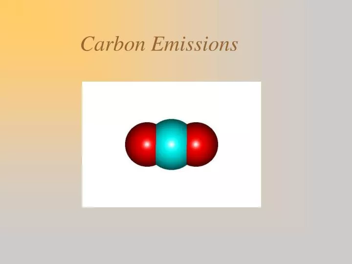 carbon emissions