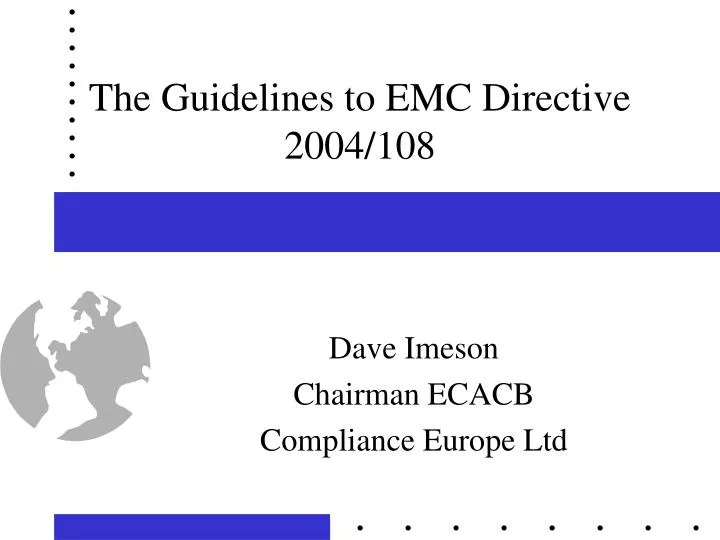 the guidelines to emc directive 2004 108