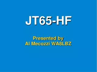 JT65-HF