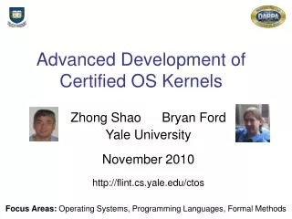 Advanced Development of Certified OS Kernels
