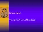 Internships
