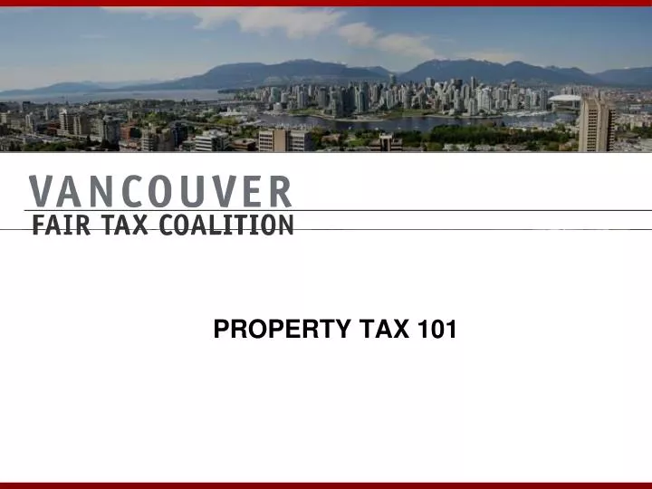 property tax 101