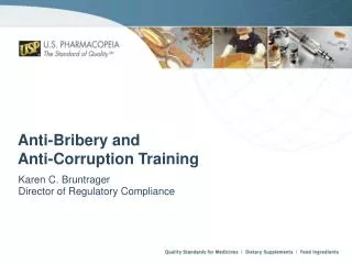Anti-Bribery and Anti-Corruption Training