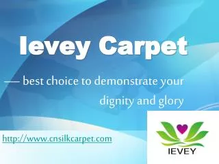 Brief Introduction of Ievey Carpet Products