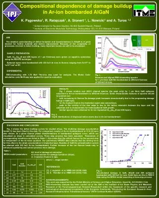 Compositional dependence of damage buildup in Ar-ion bombarded AlGaN K. P?gowska 1 , R. Ratajczak 1 , A. Stonert 1 , L