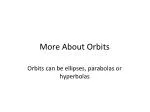 More About Orbits - slide 1