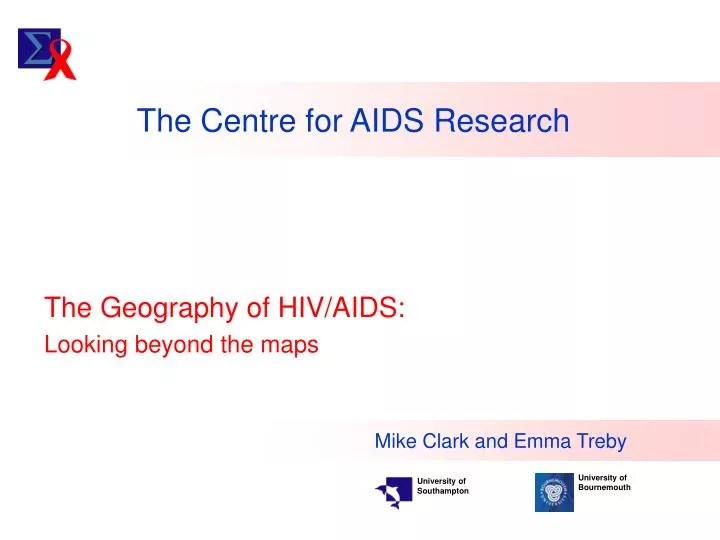 the centre for aids research