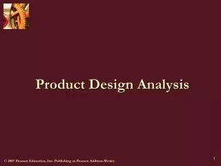 Product Design Analysis