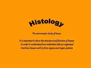 Histology