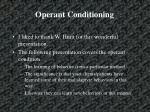 Understanding Operant Conditioning: Techniques and Schedules for Behavior Modification - slide 1