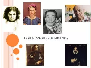 los pintores hispanos