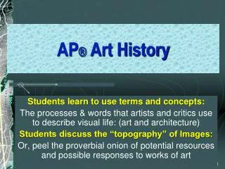 ap art history