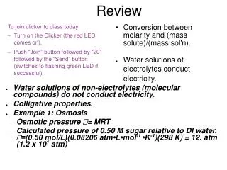 review