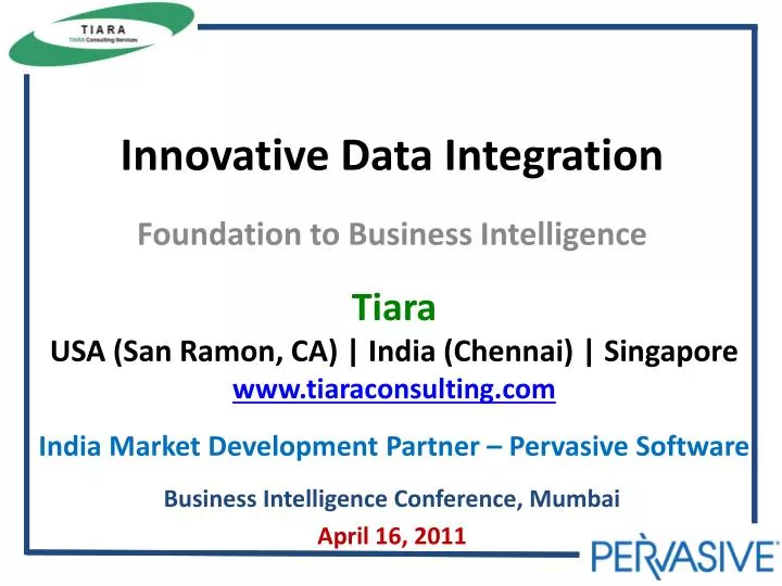 innovative data integration