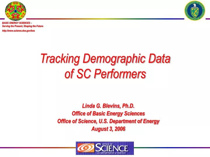 tracking demographic data of sc performers